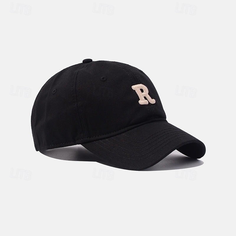 Masculino Boné de beisebol Azul Claro Preto Misto de Algodão Bordado Monograma Chique & Moderno Casual Diário Casual / esportivo Casual Diário Ao ar livre Tecido Frases e Citações Proteção Solar de 2026 por $11.99 –P9