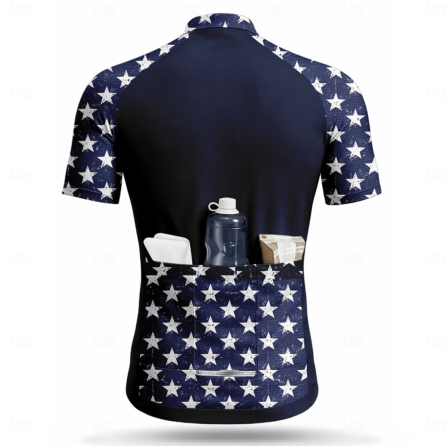 America's 250th Anniversary Independence Day American National Day Men Cycling Jersey American US Flag Flag / National flag Short Sleeve Bike Jersey Top with 3 Rear Pockets UV Resistant Quick Dry 2026 - $30.99 –P3