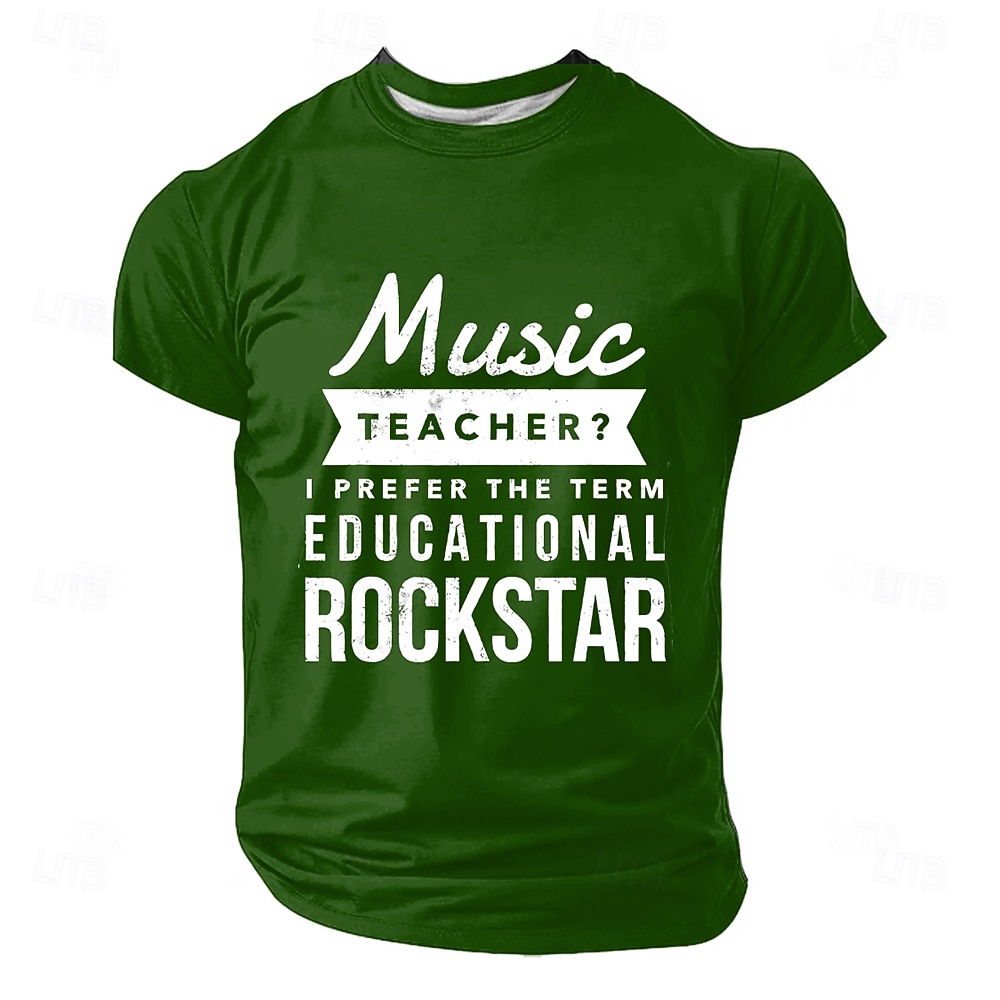 insegnante di musica maschile preferisco il termine educativo umoristico sarcastico divertente regalo di apprezzamento scolastico maglietta maglietta vestibilità regolare abbigliamento casual del 2026 a $21.99 –P1