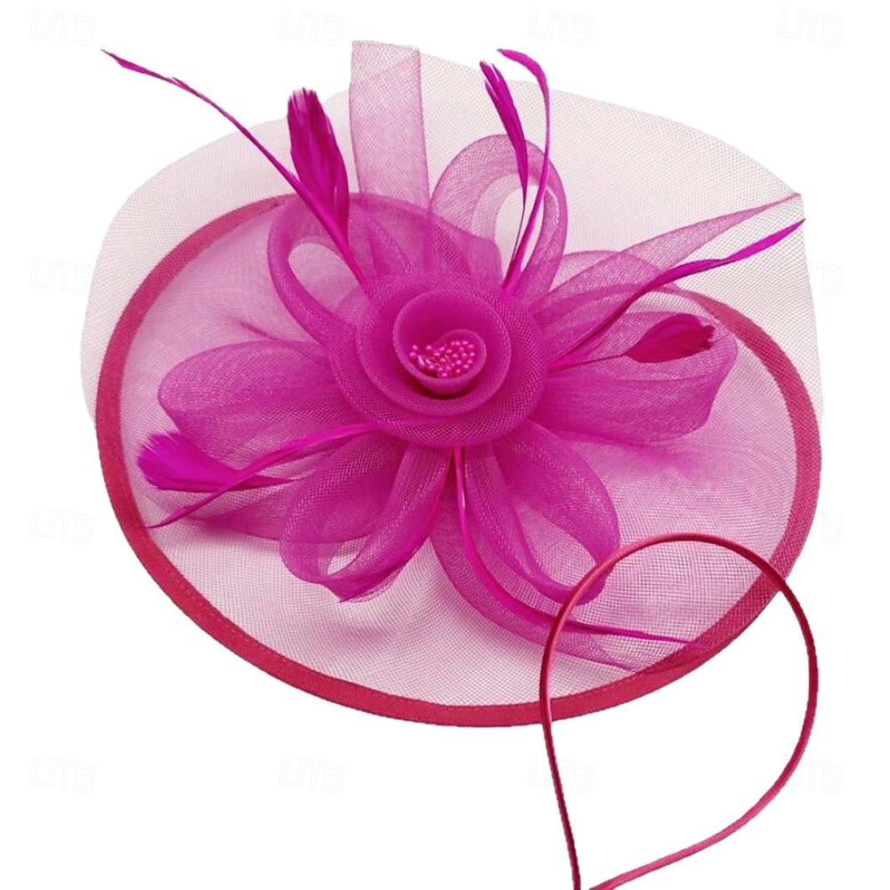 Derby Copricapo affascinante Gentildonna Floreale Costume Per donna Mascherata Ascot Festival delle corse di cavalli Adulti Copricapo del 2026 a $27.99 –P2