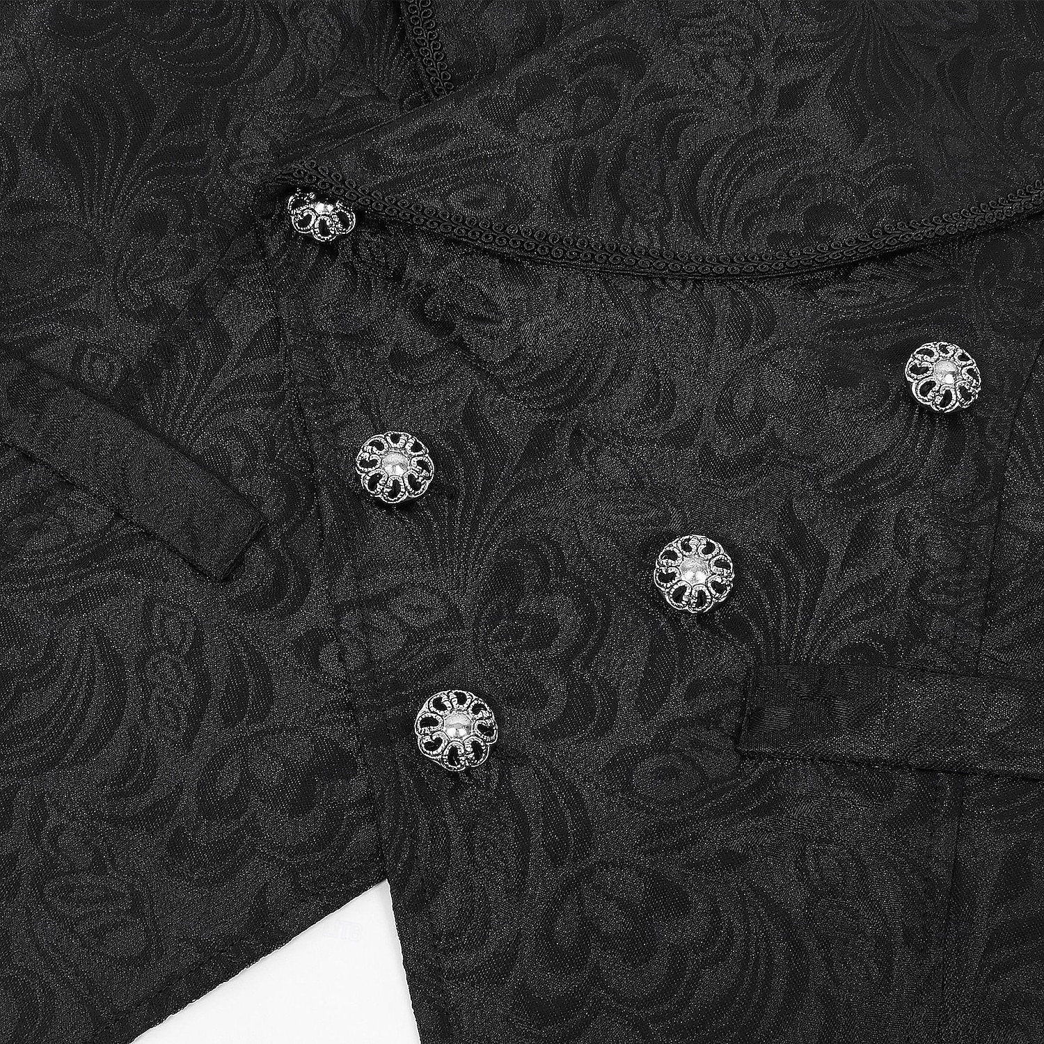 Gótico Victoriano Medieval Chaleco Sin Mangas Vampiros Caballero Noble Jacquard Ajustado / Acampanado Disfraz Hombre Real Víspera de Todos los Santos Carnaval Feria del Renacimiento LARP Adulto 2026 - $52.99 –P6