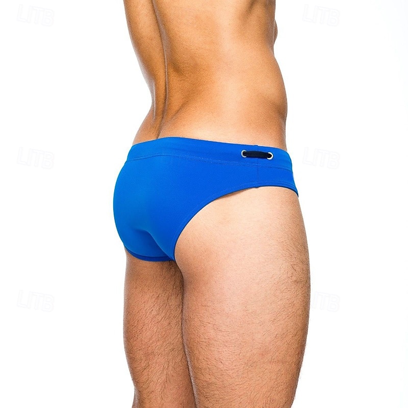 Per uomo Costume da bagno Costume da Bagno Slip mare Tinta unita Coulisse Asciugatura Rapida Elastico Traspirante Pantaloni Surf Sport Acquatici Nuoto Estate del 2026 a $13.99 –P14