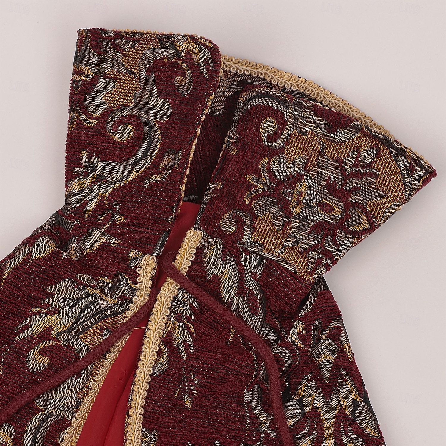 2026年 ロココ調 ヴィクトリアン ルネッサンス ケープ ファンシーコスチューム 貴族 王室の衣装 フィット＆フレア 仮装 男性用 ファンタジー ハロウィーン カーニバル 性能 LARP レンフェア 成人 上着 パンツ クローク  コレクション – $121.99 –P16