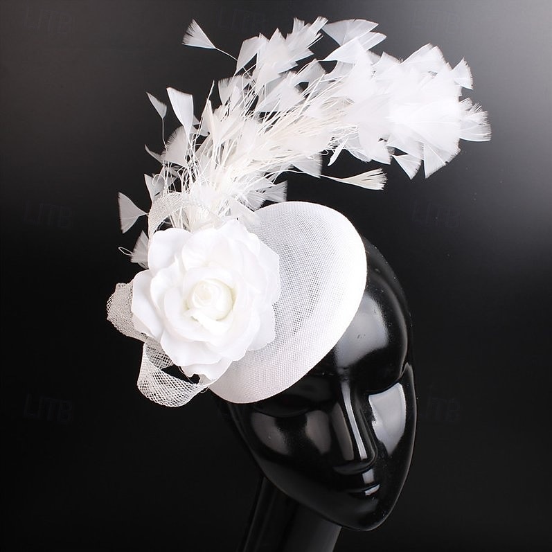 Derby Headpiece Fascinator Hat Fascinator Gentlewoman Floral Fancy Dress Women's Masquerade Tea Party Ascot Horse Racing Festival Adults' Headpiece All Seasons 2026 - $29.99 –P13