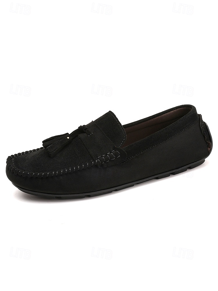 Mocassins rouges pour homme en similicuir, décontractés et confortables, parfaits pour les soirées en station balnéaire et les dîners en plein air. de 2026 ? $42.99 –P18