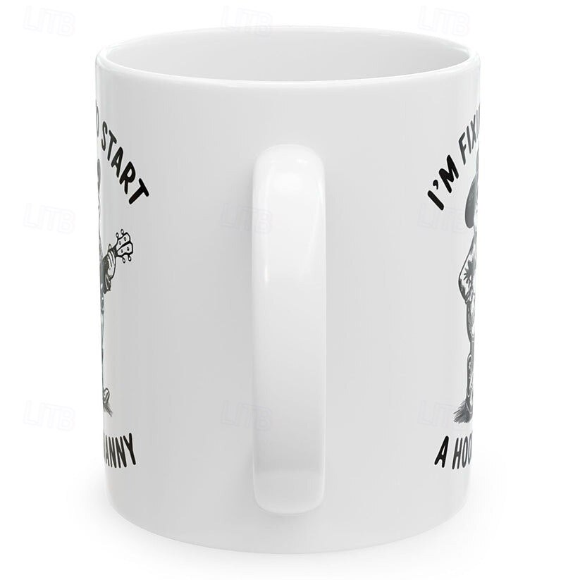 Tazza regalo divertente, sto per iniziare una festa, divertente rana western, tazza da caffè unica per gli amanti del western e della campagna. del 2026 a $16.99 –P4