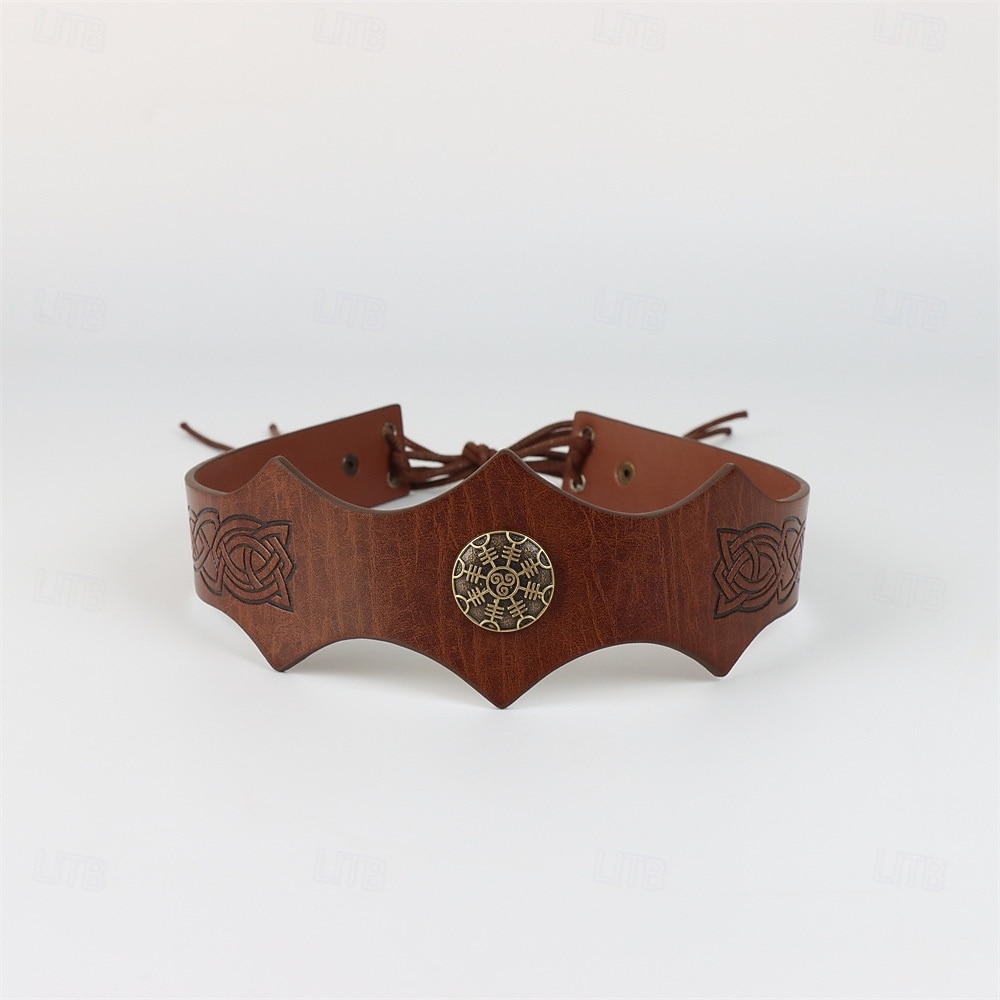 Medieval Renaissance Fancy Costume Accessories Warrior Viking Fancy Dress Women's Viking Halloween Carnival Performance LARP Ren Faire Adults' Shawl Belt Headband 2026 - $19.99 –P4