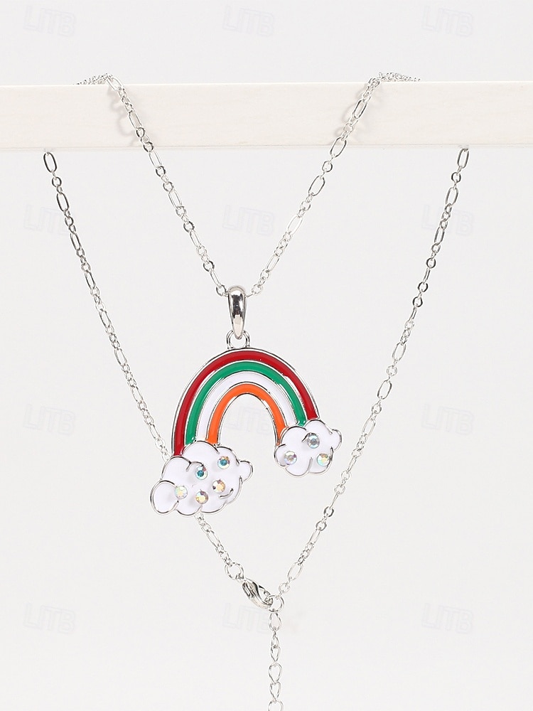 Colier pentru femei cu trifoi de Ziua Sfântului Patrick, pandantiv verde cu breloc din aliaj durabil, mai multe stiluri, inclusiv trifoi și potcoavă, bijuterii festive irlandeze pentru parade, petreceri și ținute de sărbătoare. 2026 - $9.99 –P10