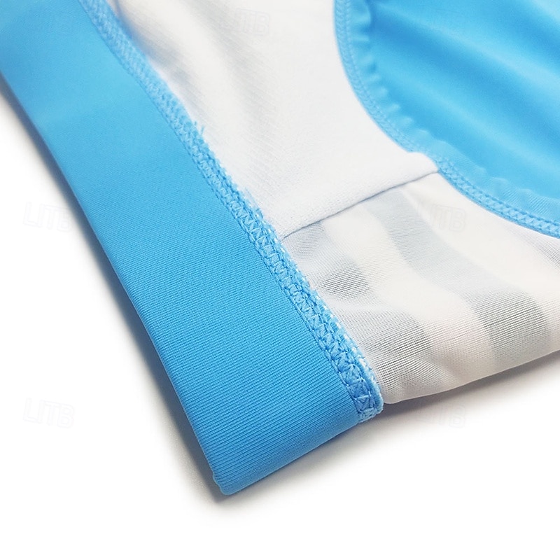 Férfi Úszónadrágok Fürdőnadrág Boxer fazonú fürdőnadrágok Csík Zsinór Gyors szárítás Rugalmas Légáteresztő Alsók Szörfözés Vízi sportok Úszás Nyár 2026 - $15.49 –P17