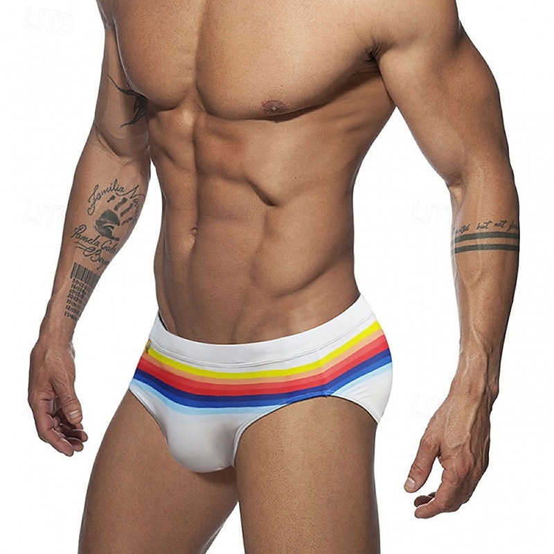 Homme Shorts de bain Short de bain Slips de natation imprimé Séchage Rapide Élastique Respirant Maillot de Bain Bas Surf Sports Nautiques Natation Été de 2026 ? $13.99 –P5