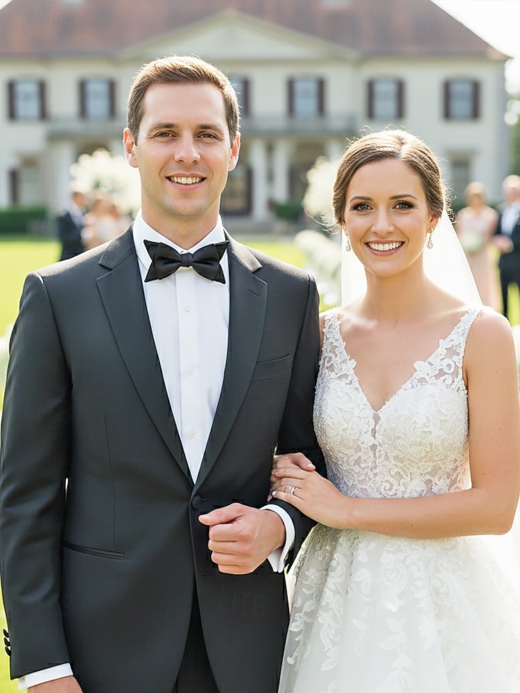 regulowana muszka męska, wiele kolorów, klasyczny formalny styl na wesela, imprezy, dla drużbów i na specjalne okazje 2026 - $11.99 –P3