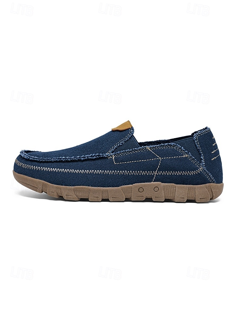 Men's Tan Slip-On Shoes, Soft Textile Upper, Durable Jute Sole, Relaxed Beachwear Style for Island & Cruise, Summer Travel & Leisure 2026 - $42.99 –P9