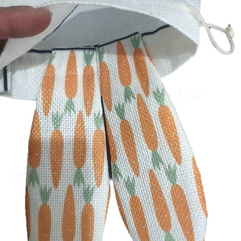 6pcs Bunny Drawstring Bags, 5.91x7.09inch, Cute Carrot Rabbit Easter Gift Pouches for Party Favors, Candy, Jewelry, Surprise Packaging, Goodie Bags for Wedding, Tailgating, Spring & Summer Events 2026 - $27.99 –P11