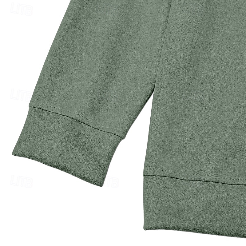 ανδρικό φούτερ πόλο με φερμουάρ από τεχνητό σουέτ, διακοπές, δρόμος με φερμουάρ, μακρυμάνικο, μοντέρνο, βασικό μονόχρωμο, σκέτο, μοντέρνο, φθινόπωρο, άνοιξη, φθινόπωρο, όλες οι εποχές, χαλαρή εφαρμογή, μαύρο, ροζ, πράσινο, στρατιωτικό, σκούρο μπλε, μπλε 2026 - $16.49 –P15