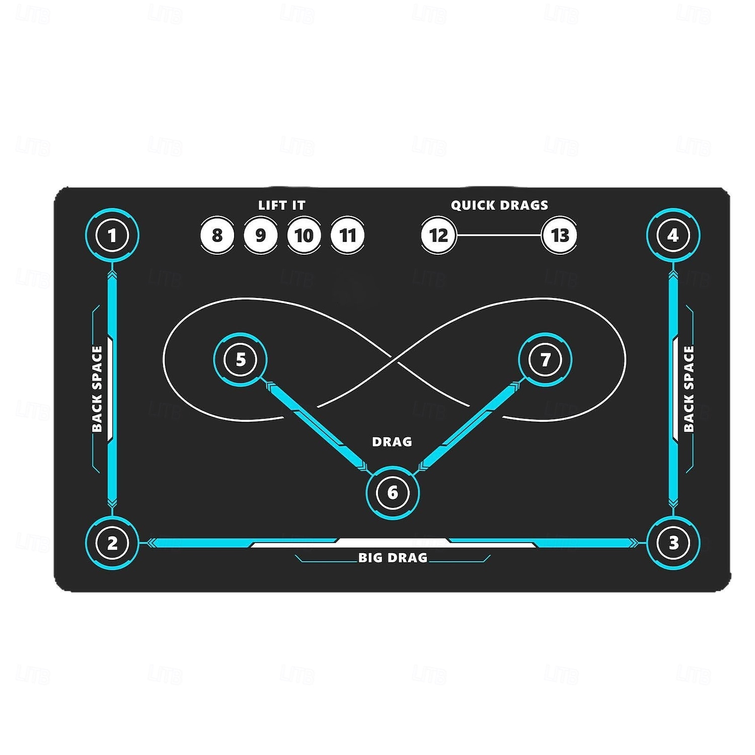 Hockey Training Mat Diatomite Non-Slip American Sports Floor Mat for Indoor Practice and Exercise 2026 - $17.49 –P3