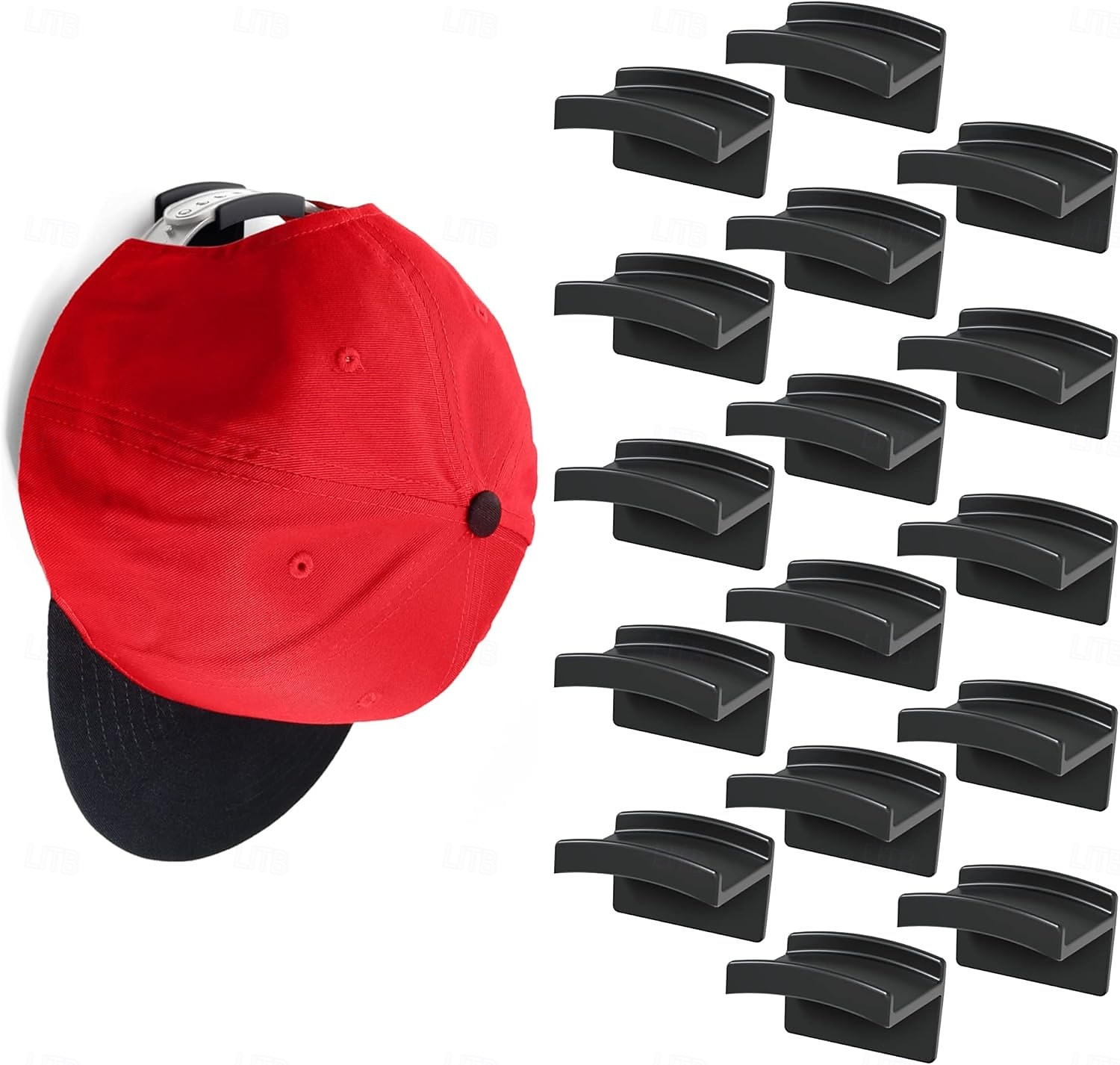 16 Pack Hat Hooks for Wall, No Drill Adhesive Hat Hangers, Minimalist Cap Holder Rack, Strong Hold Damage-Free Sticky Wall Hooks for Baseball Caps, Door & Closet Organization 2026 - $16.49 –P1