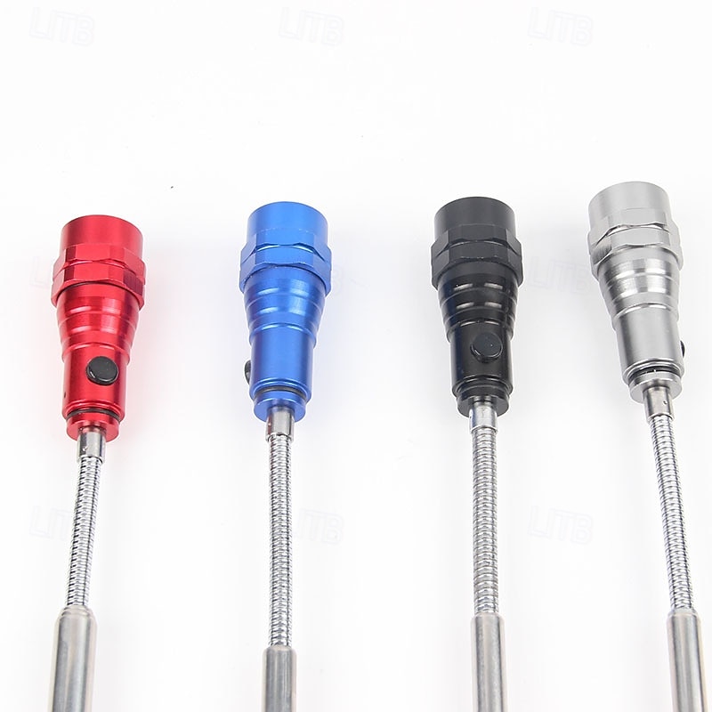 magnetické teleskopické elastické nástroje pro vybírání na krk, přenosná roztažitelná magnetická teleskopická LED svítilna magnetické nástroje pro vybírání pracovní světla magnetická svítilna, 2026 - $16.49 –P5