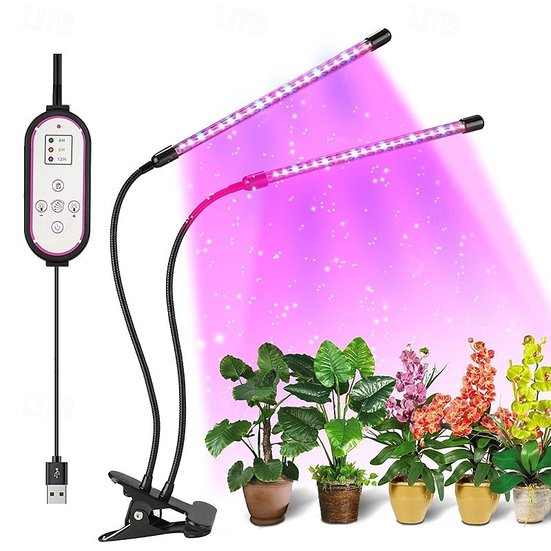 1 PC 9 W 12 W 40/80 Cuentas LED Espectro Completo Para el invernadero hidropónico Luces LED para Crecimiento Vegetal Lámpara creciente Rojo Azul Morado 5 V Invernadero vegetal 2026 - $22.99 –P4