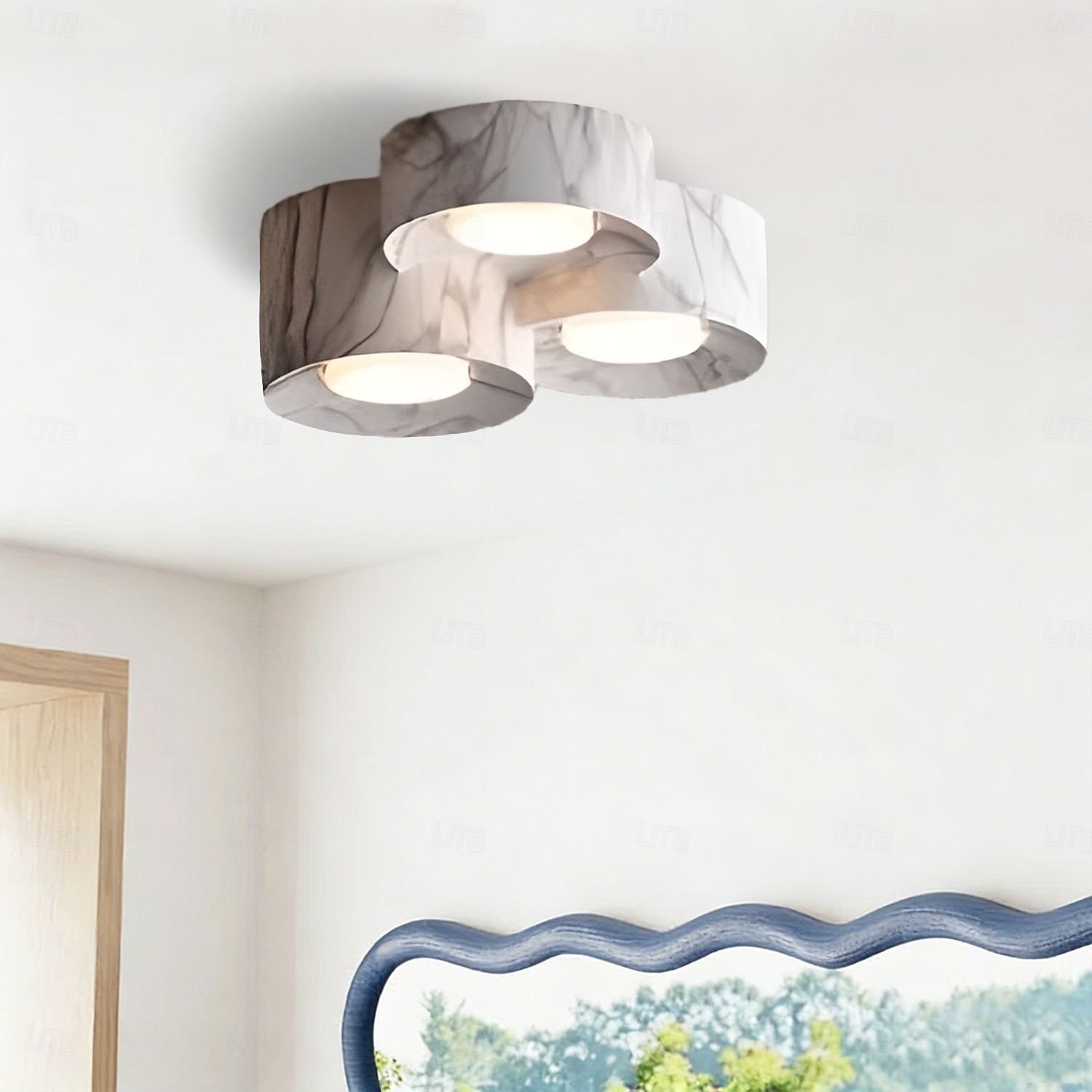 LED Ceiling Lamp 3-Color Light Source 1/2/3-Light Cylindrical Ceiling Downlight Surface Mounted simplicity Ceiling Lights for Bedroom Living Room Office Kitchen Lounge Dining Room 110-240V 2026 - $115.99 –P11