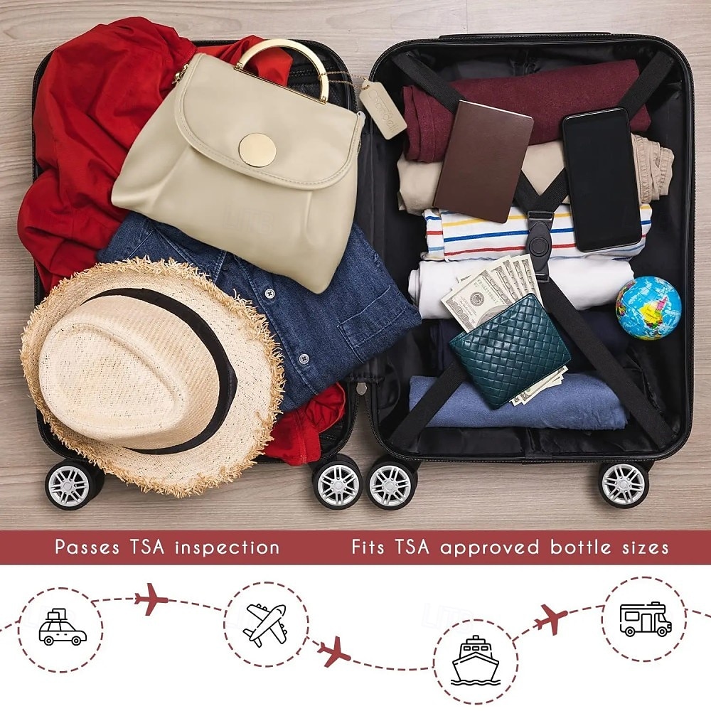 Waterproof Toiletry Bag Large Capacity Travel Cosmetic Bag for Outdoor Trips Hanging Bathroom Toiletries Organizer Waterproof Toiletry Bag, Makeup Bag, Storage Bag With Hooks, Toiletry Bag, Travel Bag 2026 - $37.99 –P6
