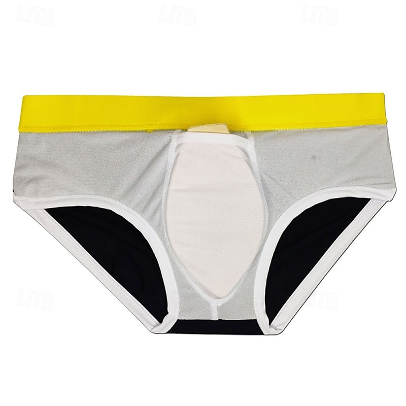 Per uomo Costume da bagno Costume da Bagno Slip mare Tinta unita Coulisse Asciugatura Rapida Elastico Traspirante Pantaloni Surf Sport Acquatici Nuoto Estate del 2026 a $15.49 –P18