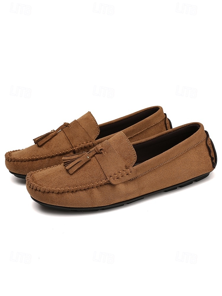 Mocassins rouges pour homme en similicuir, décontractés et confortables, parfaits pour les soirées en station balnéaire et les dîners en plein air. de 2026 ? $42.99 –P9