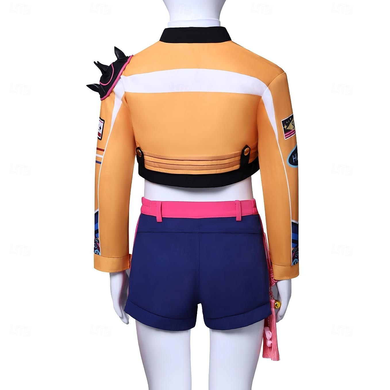 Kpop-inspirert Inspirert av koreansk idol Popstjerne Cosplay kostyme Fancy dress Jente Barne Halloween Karneval Ytelse Comic Con Anime-messe 2026 - $68.99 –P5