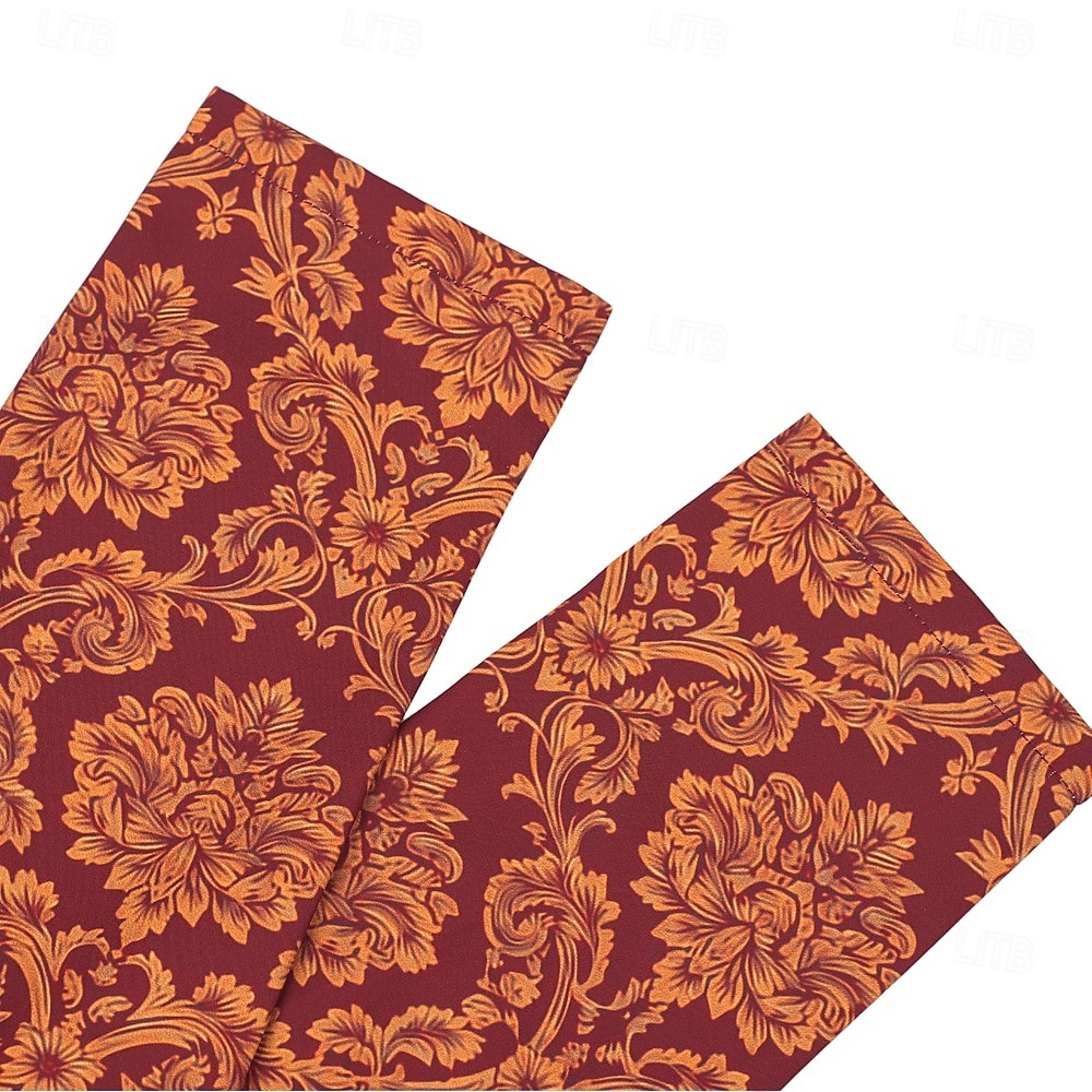 Mittelalterlich Renaissance Bodenlang Kleid langarm Prinz Königin A-Linie Kostüm Damen königlich Halloween Karneval Maskerade Renaissance-Messe LARP Erwachsene Kleid Ganzjahres 2026 - $91.99 –P6