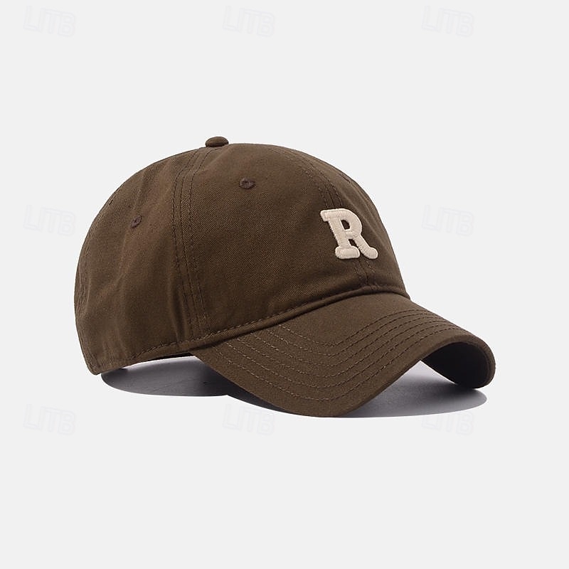 Masculino Boné de beisebol Azul Claro Preto Misto de Algodão Bordado Monograma Chique & Moderno Casual Diário Casual / esportivo Casual Diário Ao ar livre Tecido Frases e Citações Proteção Solar de 2026 por $11.99 –P14