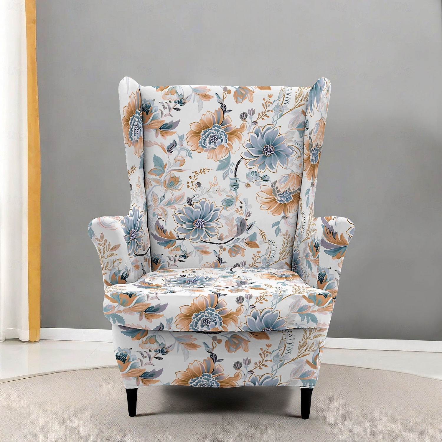 Yksipaikkaisen sohvan päällinen, joustava nojatuolin suoja, pölytiivis, joustava päällinen, moderni joulu- ja maalaistalotyylinen tuolinpäällinen nojatuoleihin ja lepotuoleihin 2026 - $51.99 –P11