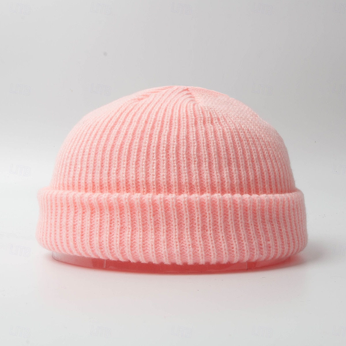 Masculino Chapéu mole Tampão de Melão Azul Preto 100% Acrílico Franzido Listas Roupa de Malha Férias Casual Casual Diário Streetwear Tecido Térmico / Quente de 2026 por $3.99 –P12