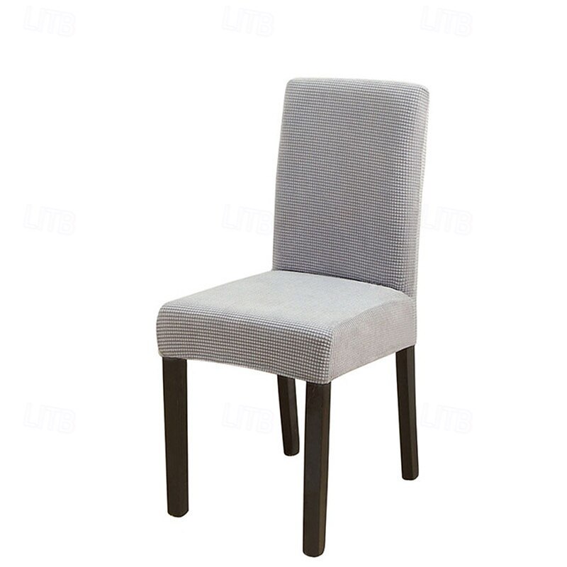 Husă elastică pentru scaun de sufragerie, husă elastică dintr-o singură bucată, pentru scaun de hotel și restaurant, husă de protecție pentru scaun și spătar 2026 - $13.49 –P5