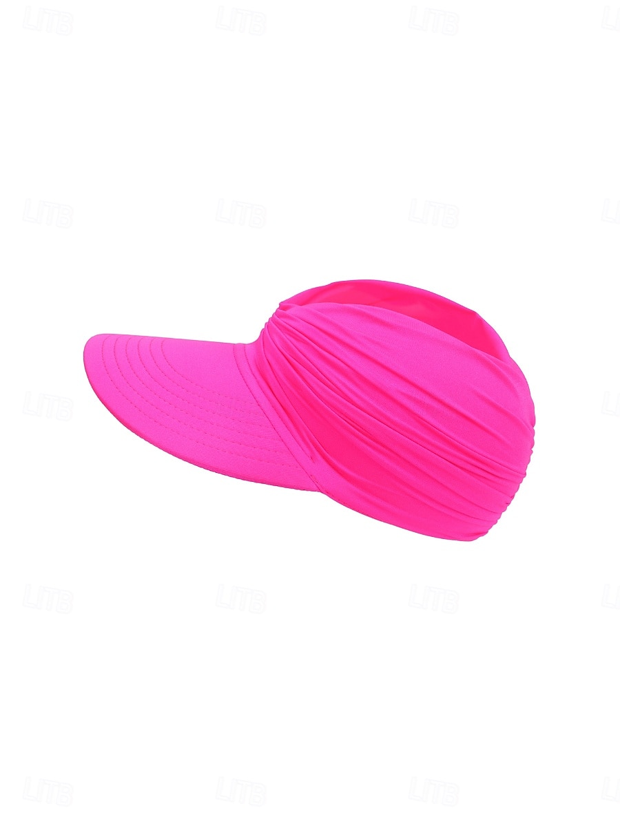 Damen Hut Sonnenhut Sonnenschutz Winddicht Täglich Outdoor Strand Einfarbig 2026 - $6.99 –P14