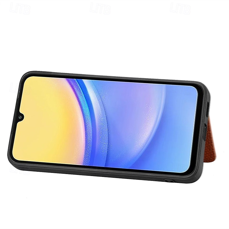 telefon fodral Till Samsung Galaxy S26 S25 Edge S24 FE S23 S22 Plus Ultra A56 A36 A26 A16 A06 Skal Plånboksfodral med stativ Stötsäker TPU PU läder 2026 - $14.99 –P2