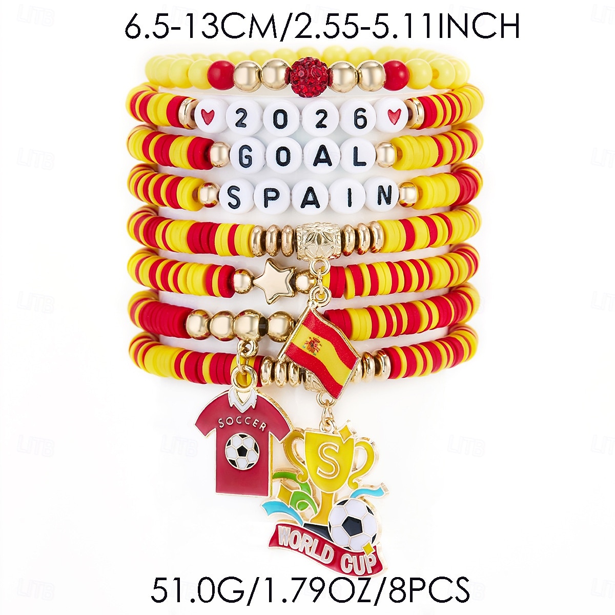 Världsfotbollsmatch 2026 armband Fotbollsmamma Fläkt Cosplay Vuxna Dam Maskerad Fest Fotbollsmatch Fotbollsevenemang Klä ut 2026 - $15.99 –P21