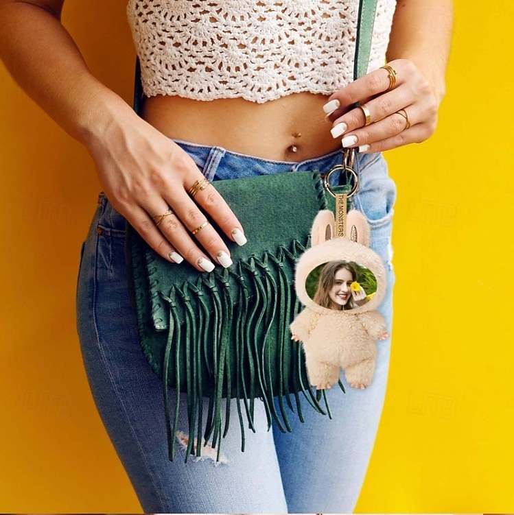 2026年 カスタム面白い顔のぬいぐるみキーホルダー、パーソナライズされた写真イースターバニーキーホルダーギフト写真人形ウサギの耳、ソフトバッグチャーム、バックパックアクセサリー、子供、ガールフレンド、花嫁介添人へのギフト  コレクション – $24.99 –P11