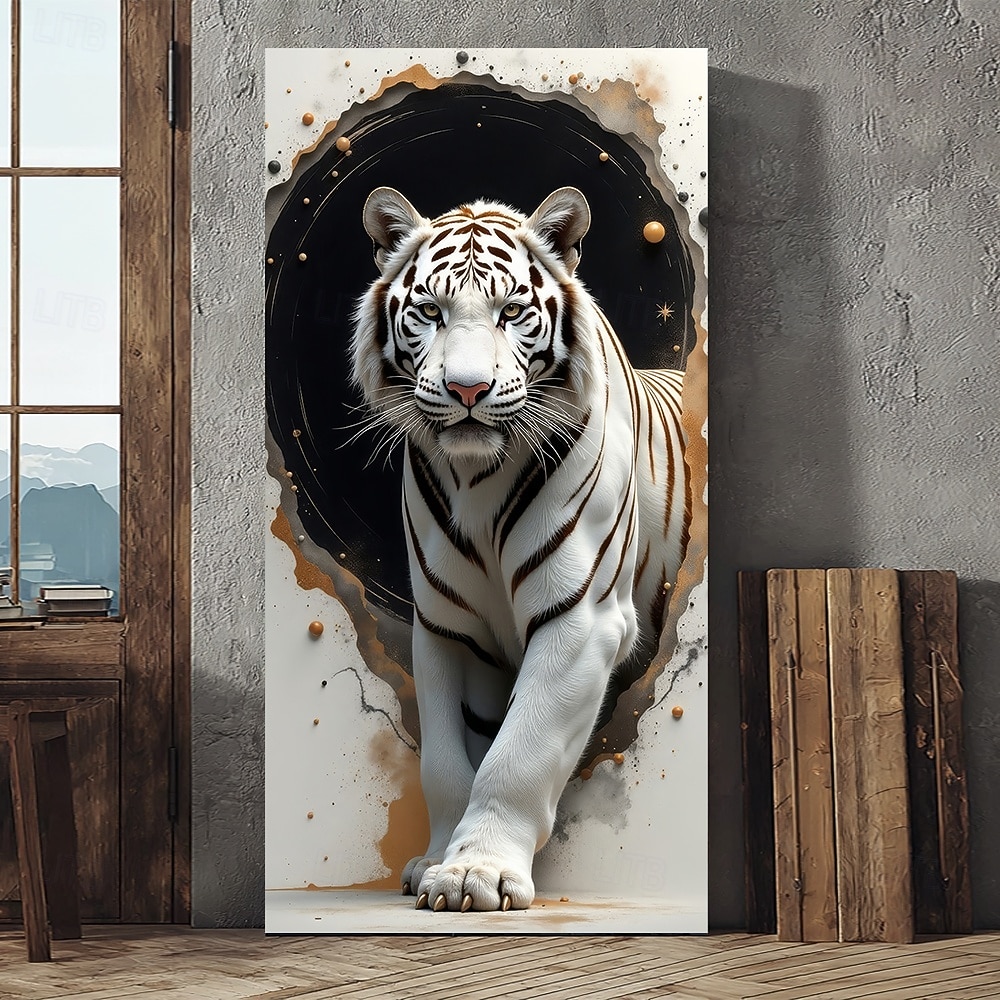 Плакаты Дверная крышка Наружные баннеры Tiger Симпатичные Стиль 3D Общежитие Комната для подростков Общежитие колледжа Спальня в мужском общежитии "Пещера" Фоны для съемки Входная дверь Домашний декор 2026 - $17.99 –P6
