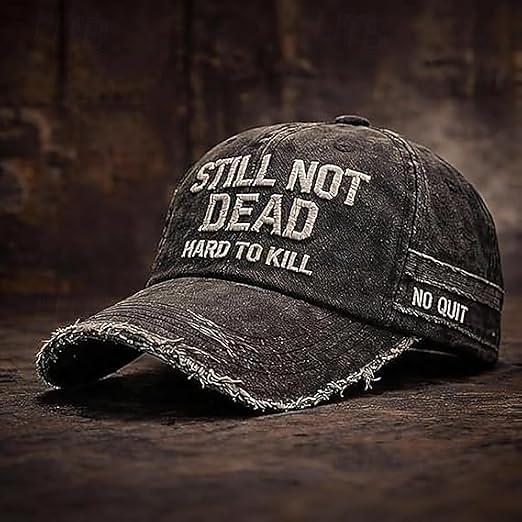 Cappellino da baseball Still Not Dead per uomo, cappello regolabile Hard to Kill, cappello da papà con umorismo vintage, cappello sportivo casual per esterni, cappello da baseball resistente in stile del 2026 a $21.99 –P6