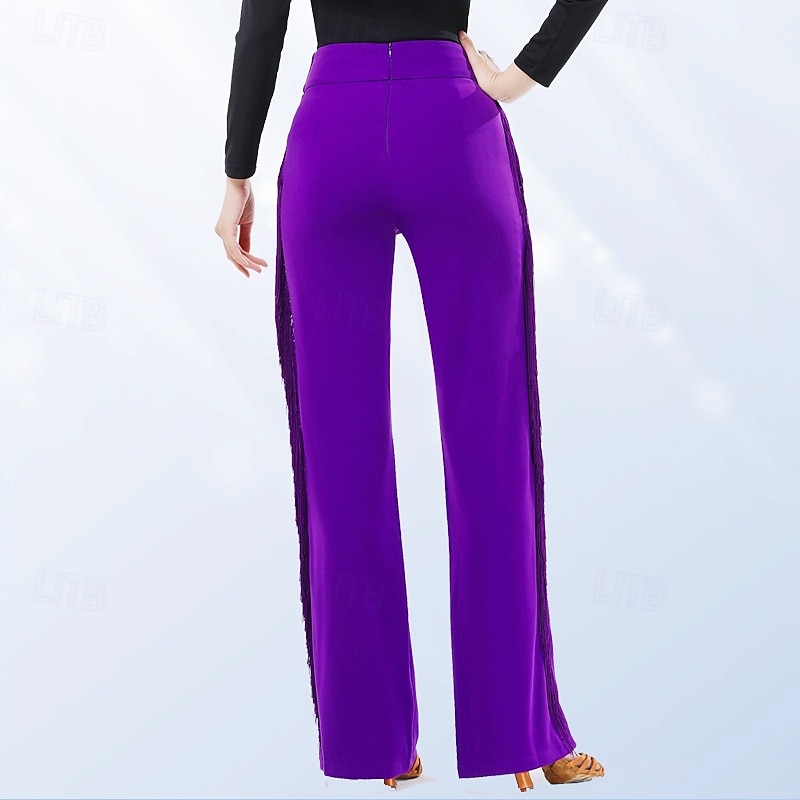 dambyxor med vida ben och strassfransar 2026 - $56.99 –P1