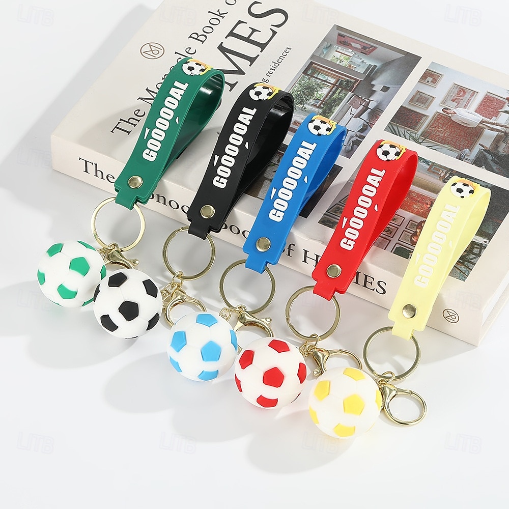 Světový fotbalový zápas 2026 Klíčenka Fotbal Roztomilý Dětské Dospělé Unisex Ležérní Venkovní Fotbalová událost Oblékněte se 2026 - $10.99 –P1