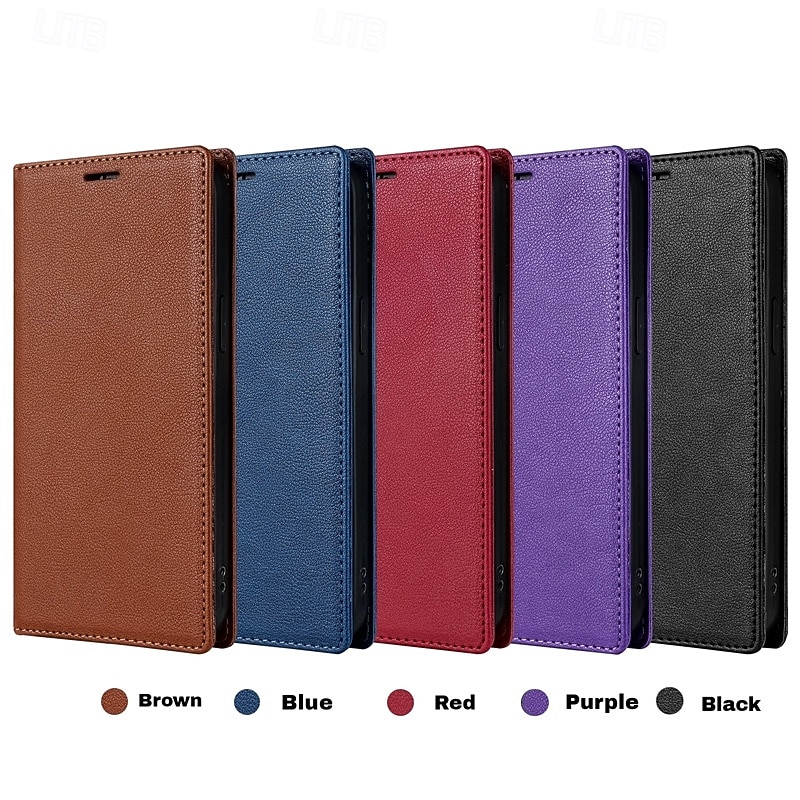 Phone Case For Samsung Galaxy S26 S26 Plus S26 Ultra Wallet Case Flip Cover Magnetic Full Body Protective Kickstand Retro PU Leather 2026 - $18.99 –P1