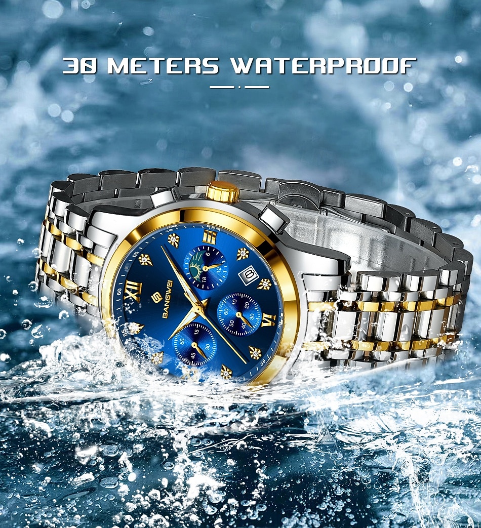 LIGE Men Quartz Watch Minimalist Luminous Stainless Steel Watch 2026 - $29.99 –P8