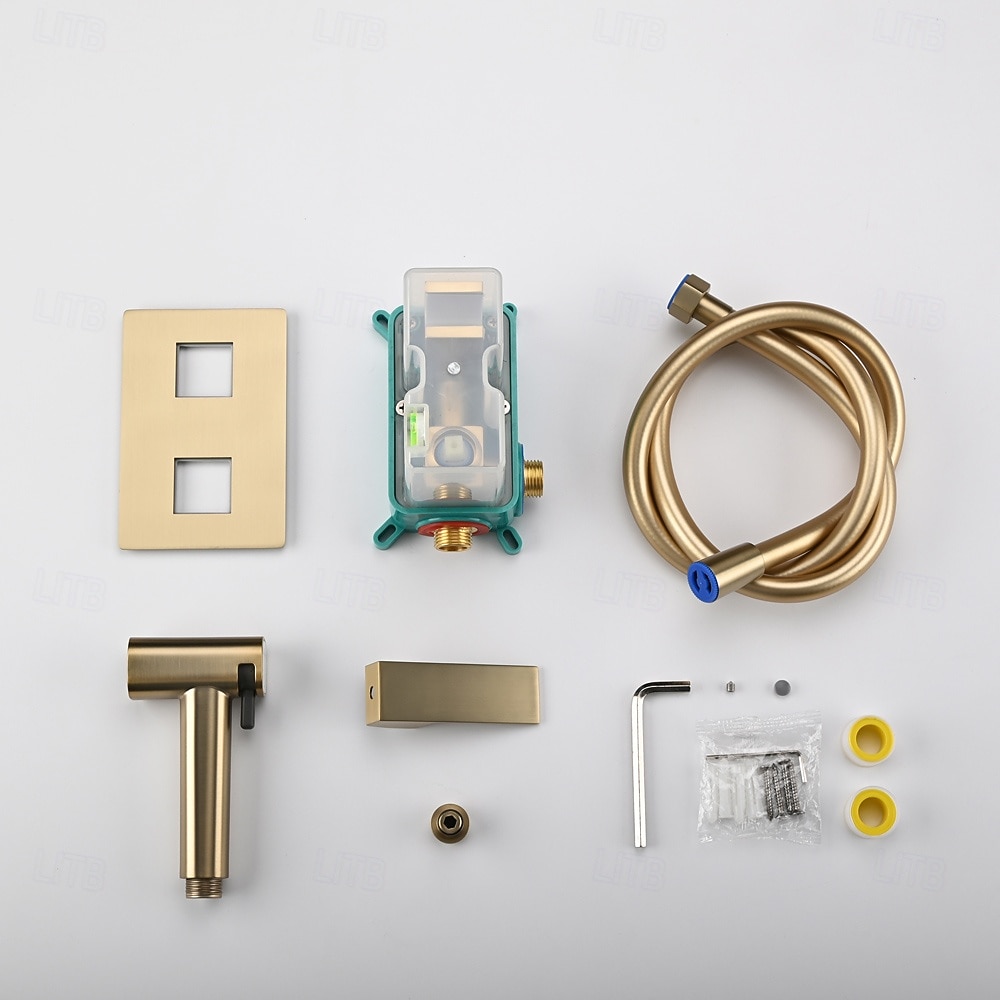 סט ריסוס בידה חם וקר מוסתר לאסלה, מרסס בידה ידני לאסלה, מרסס בידה ידני לשירותים, מים חמים 2026 - $261.24 –P11