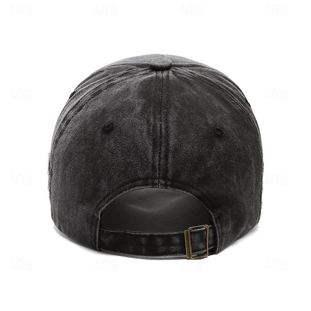 Herren Baseballkappe Sonnenhut Blau Schwarz Gepolsterten Stoff Patchwork Mode Streetwear Lässig Täglich Outdoor Urlaub Zitate & Sprüche Sonnenschutz Atmungsaktivität 2026 - $6.99 –P10