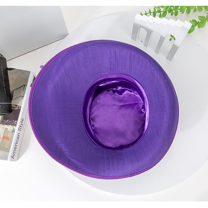 Klobouky Polyester Svatební Narozeniny Elegantní Vinobraní Roztomilý S Rukáv Přílba Pokrývky Hlavy 2026 - $65.99 –P10