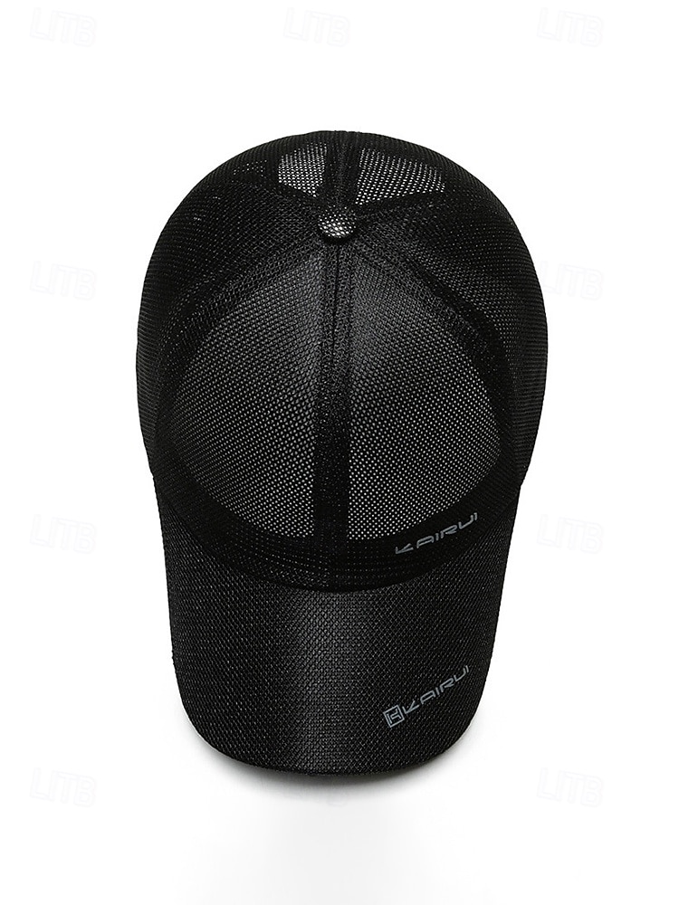 Ademende mesh pet voor heren, verkrijgbaar in verschillende kleuren, lichtgewicht en geventileerd, ideaal voor dagelijks gebruik, buitensporten en vakantiereizen. 2026 - $11.99 –P8
