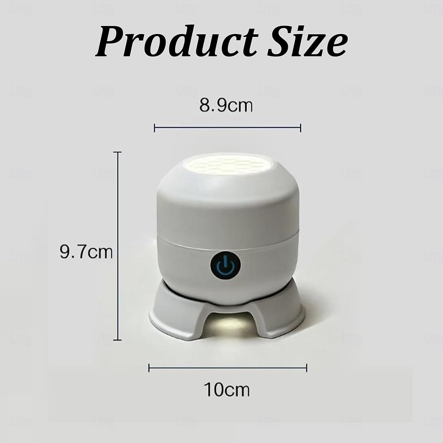 Projetor de luz LED dinâmico e giratório, com rotação de 360°, recarregável via USB, com padrões dinâmicos de flocos de neve, oceanos e Natal para quarto, banheiro e corredor. de 2026 por $20.64 –P3