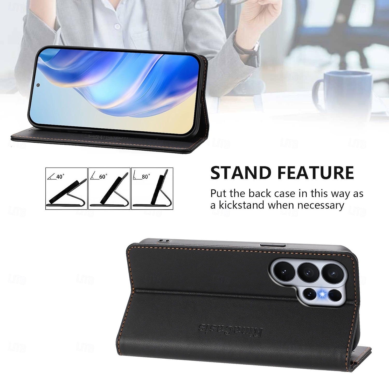 Phone Case For Samsung Galaxy S26 S26 Plus S26 Ultra Wallet Case with Stand Holder Support Wireless Charging Card Slot Retro TPU PU Leather 2026 - $15.99 –P3