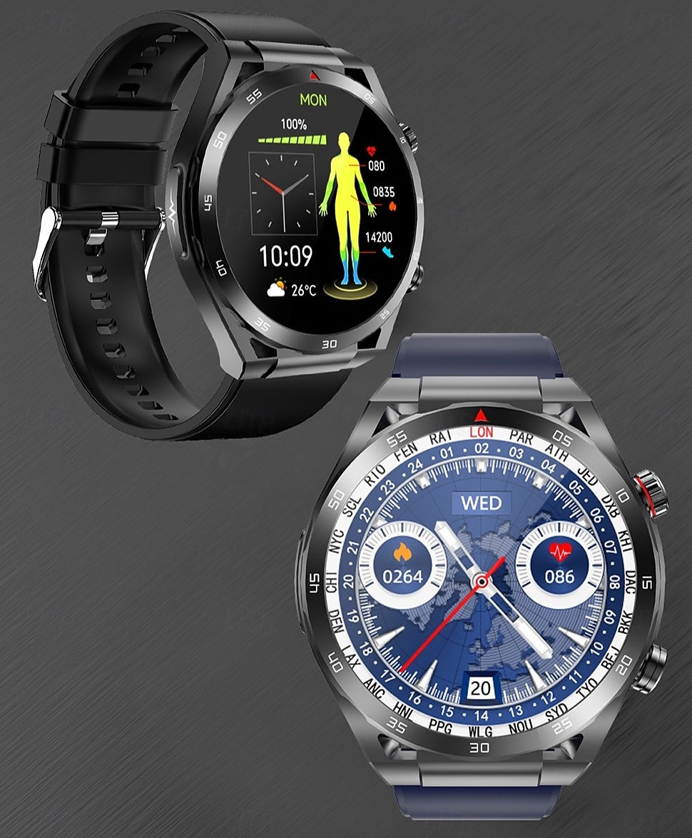 iMosi ET450 Orologio intelligente 1.39 pollice Orologio da Corsa Fitness Smartwatch Bluetooth Contapassi Promemoria chiamata Localizzatore di attività Compatibile con Android iOS Unisex Standby lungo del 2026 a $53.09 –P1