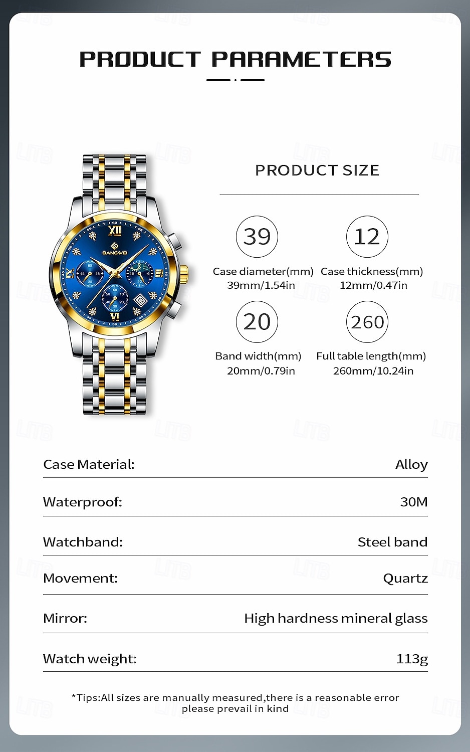 LIGE Men Quartz Watch Minimalist Luminous Stainless Steel Watch 2026 - $29.99 –P5